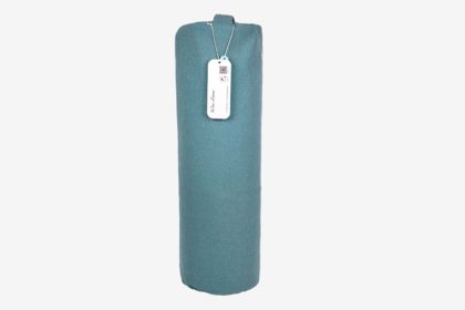 7. blue yoga pillow